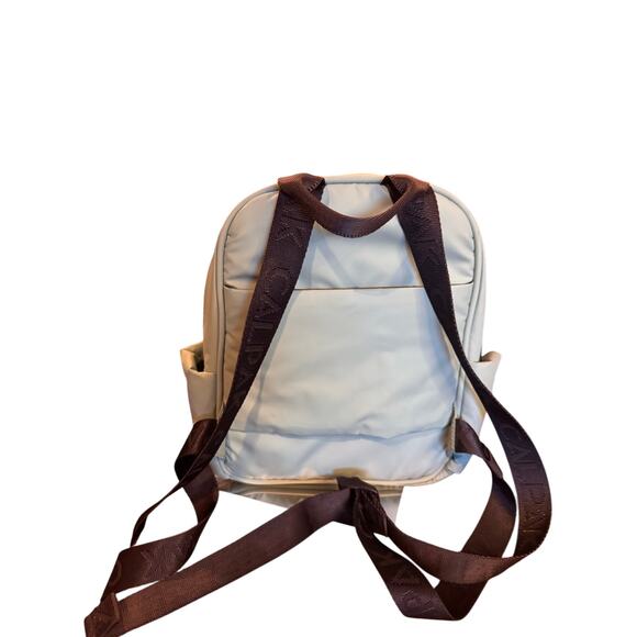 Calpak Luka Mini Backpack Light Blue Nylon Travel Everyday Bag with Side Pockets - Picture 2 of 11